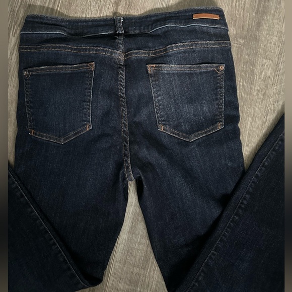 Pilcro Anthropology Dark Indigo Skinny Jeans Size 31 NWOT - Picture 5 of 5